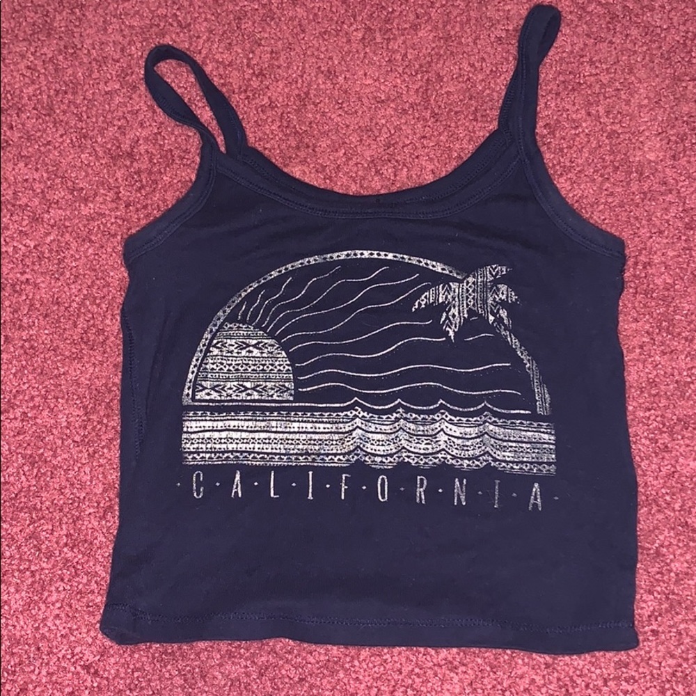 Tank crop top